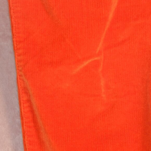 Banana Republic Womens Orange Corduroy Pants Size 29 - Picture 3 of 8